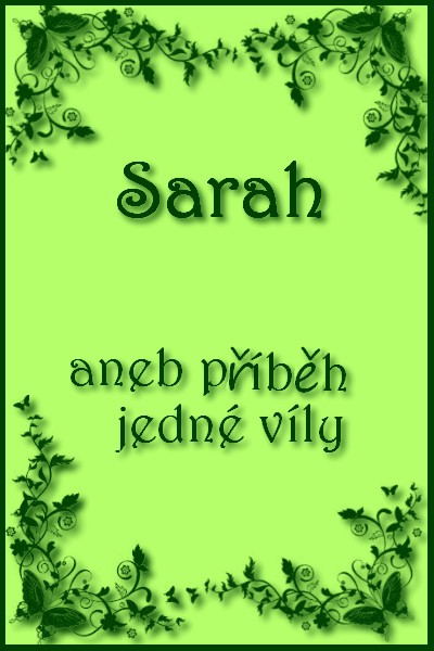 Obálka Sarah